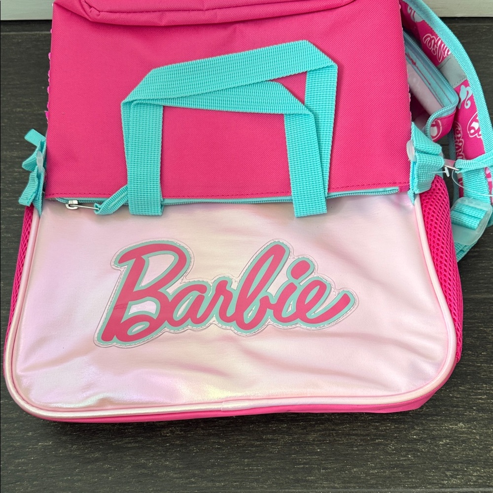 Barbie Pink and Aqua Sequin Backpack Set - Picture 6 of 7